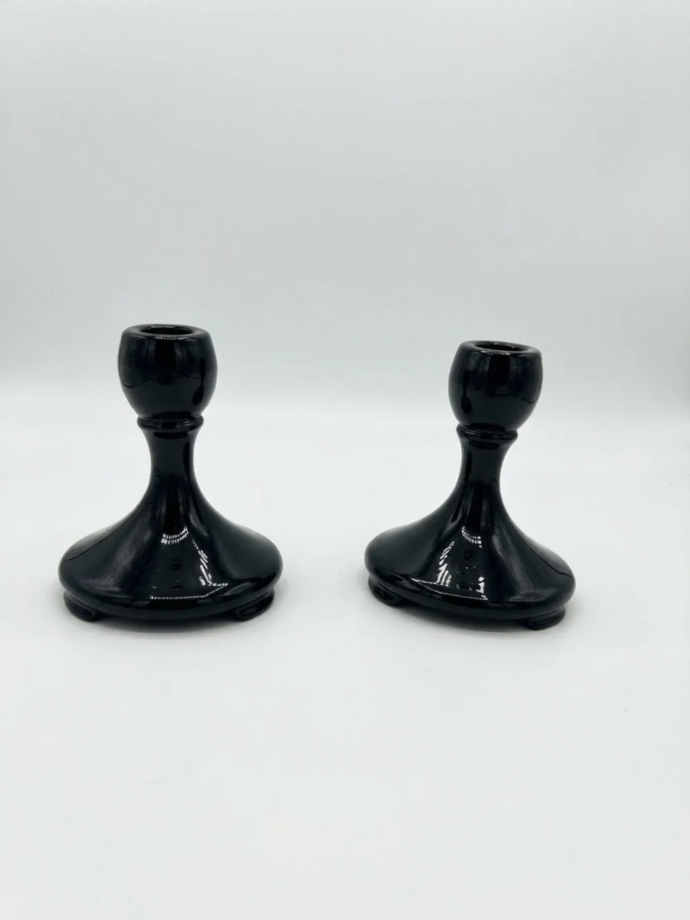 Fostoria sleek pair